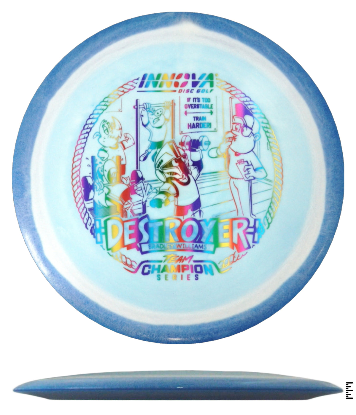 Bradley Williams Tour Series Bottom Stamp Halo Star Destroyer