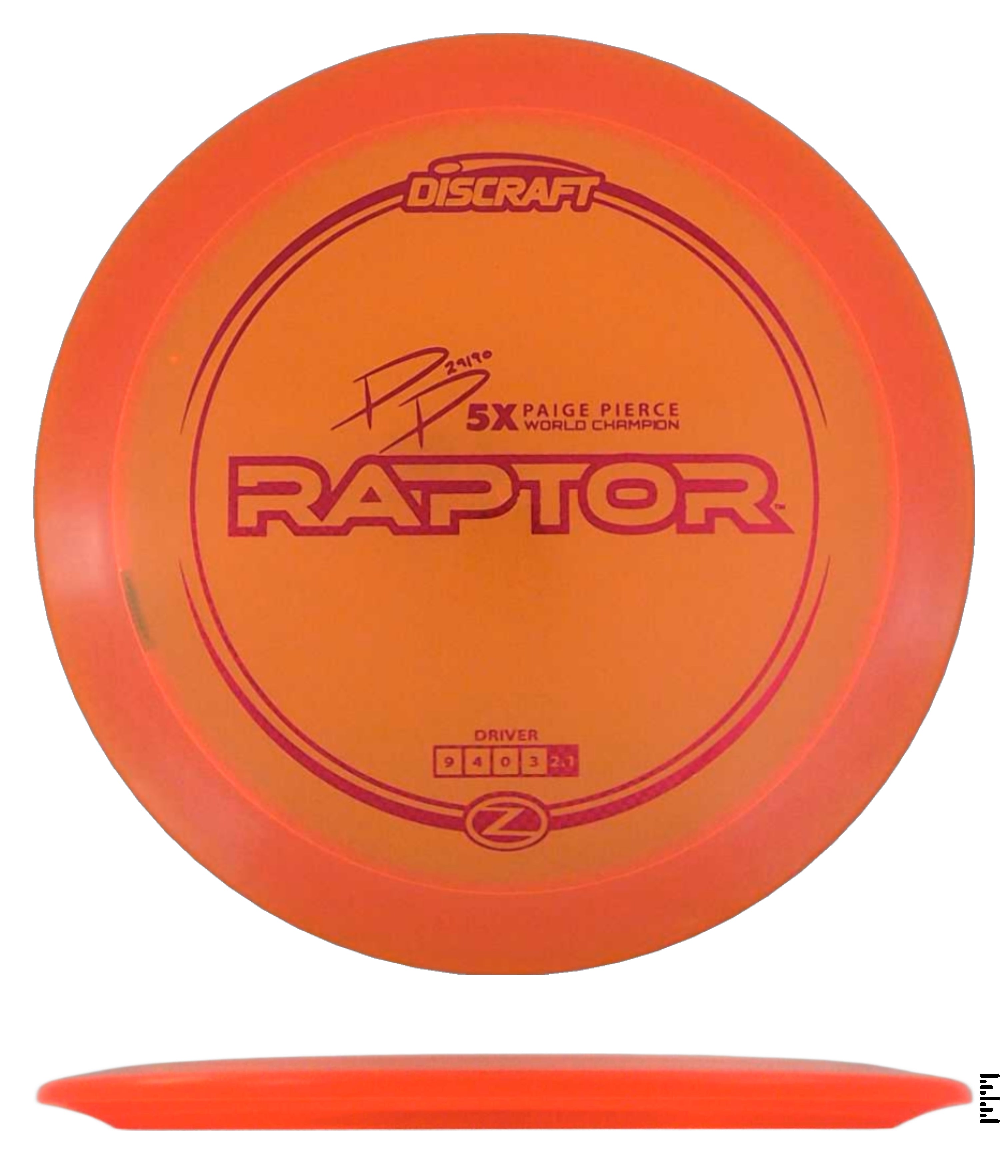 Paige Pierce 5X World Champion Z Line Raptor