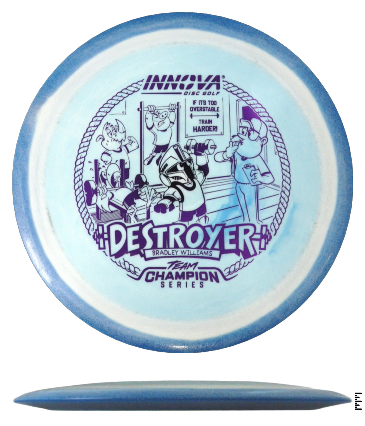 Bradley Williams Tour Series Bottom Stamp Halo Star Destroyer