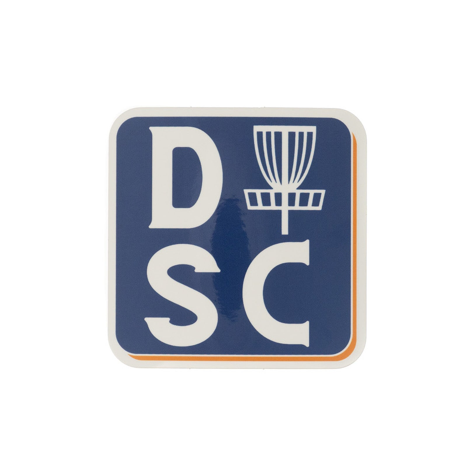 Disc Square Sticker
