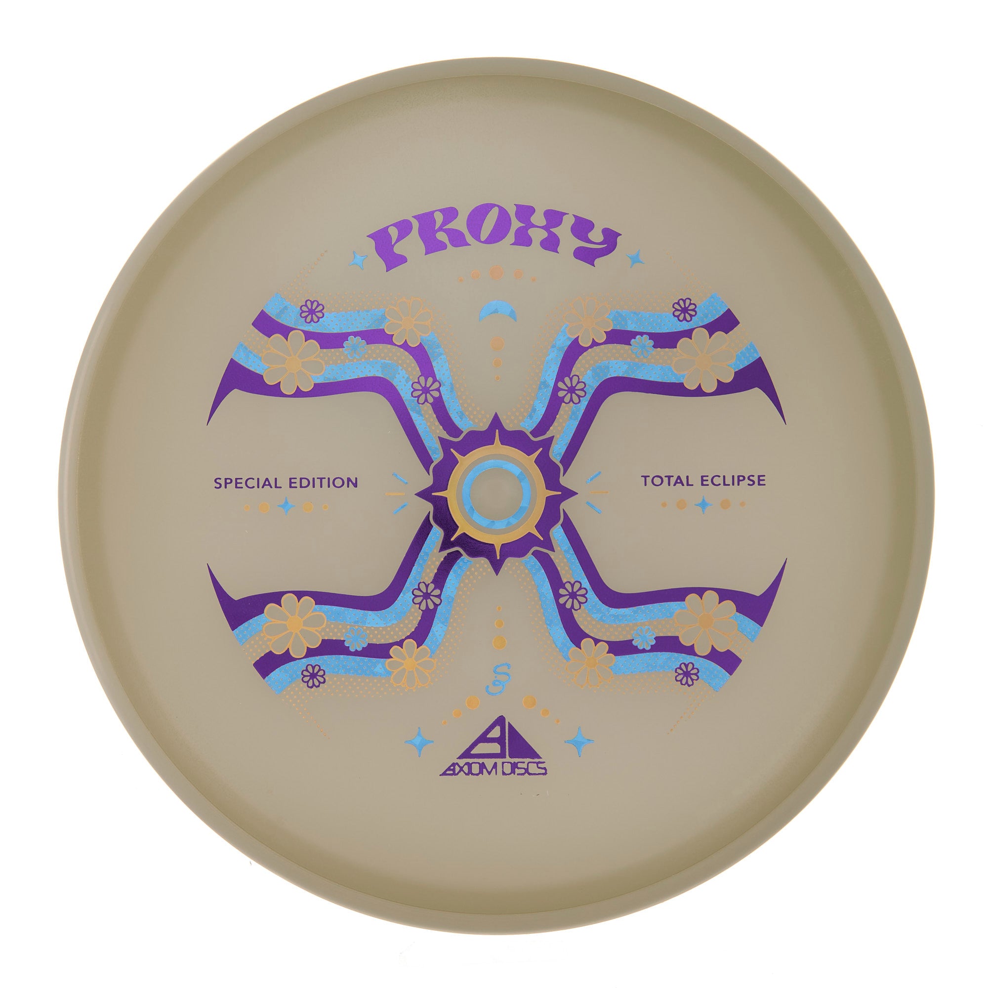 Axiom Proxy - Special Edition Total Eclipse Green Core White Rim 173g | Style 0024