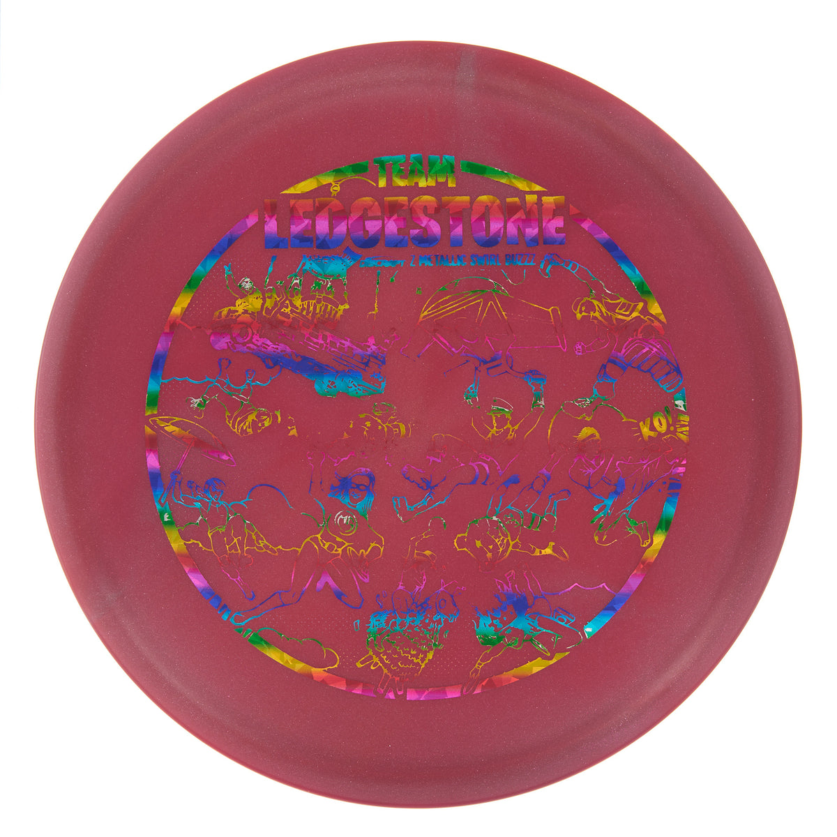Discraft Buzzz 2023 Ledgestone Fortnite Edition Z Metallic Swirl 180
