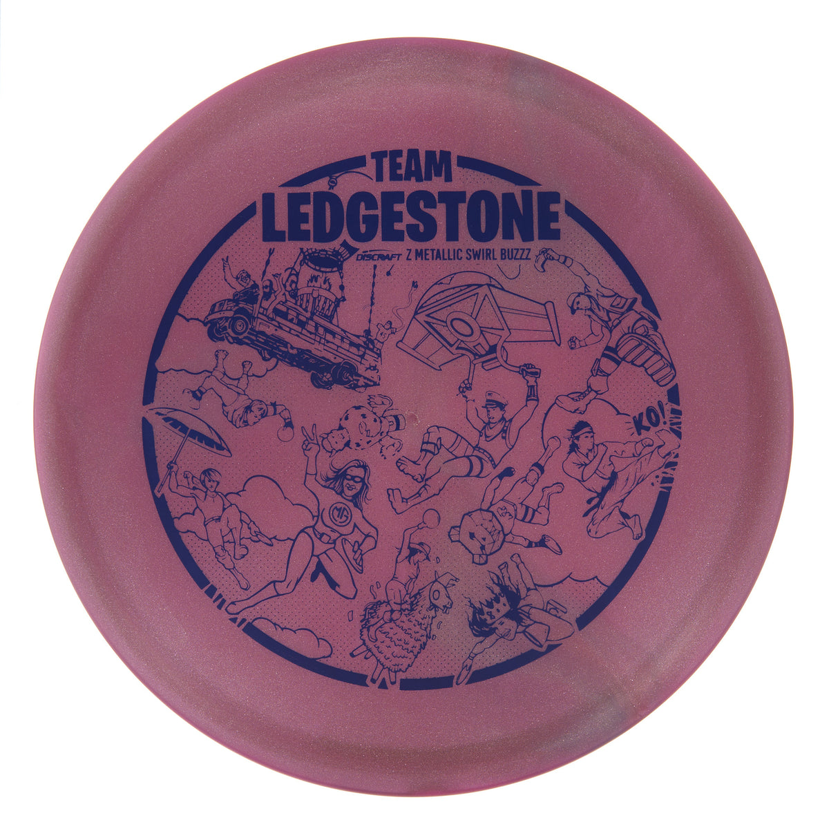 Discraft Buzzz 2023 Ledgestone Fortnite Edition Z Metallic Swirl 181