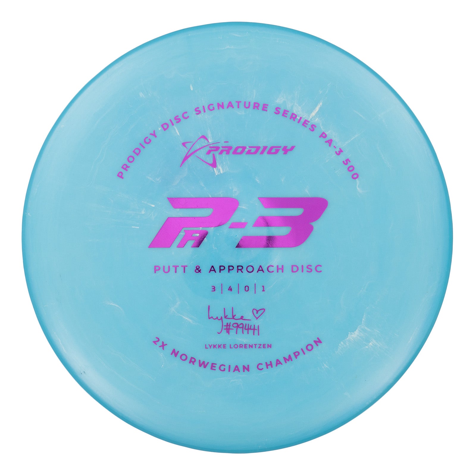 Lykke Lorentzen 2X Norwegian Champion Signature Series 500 PA-3