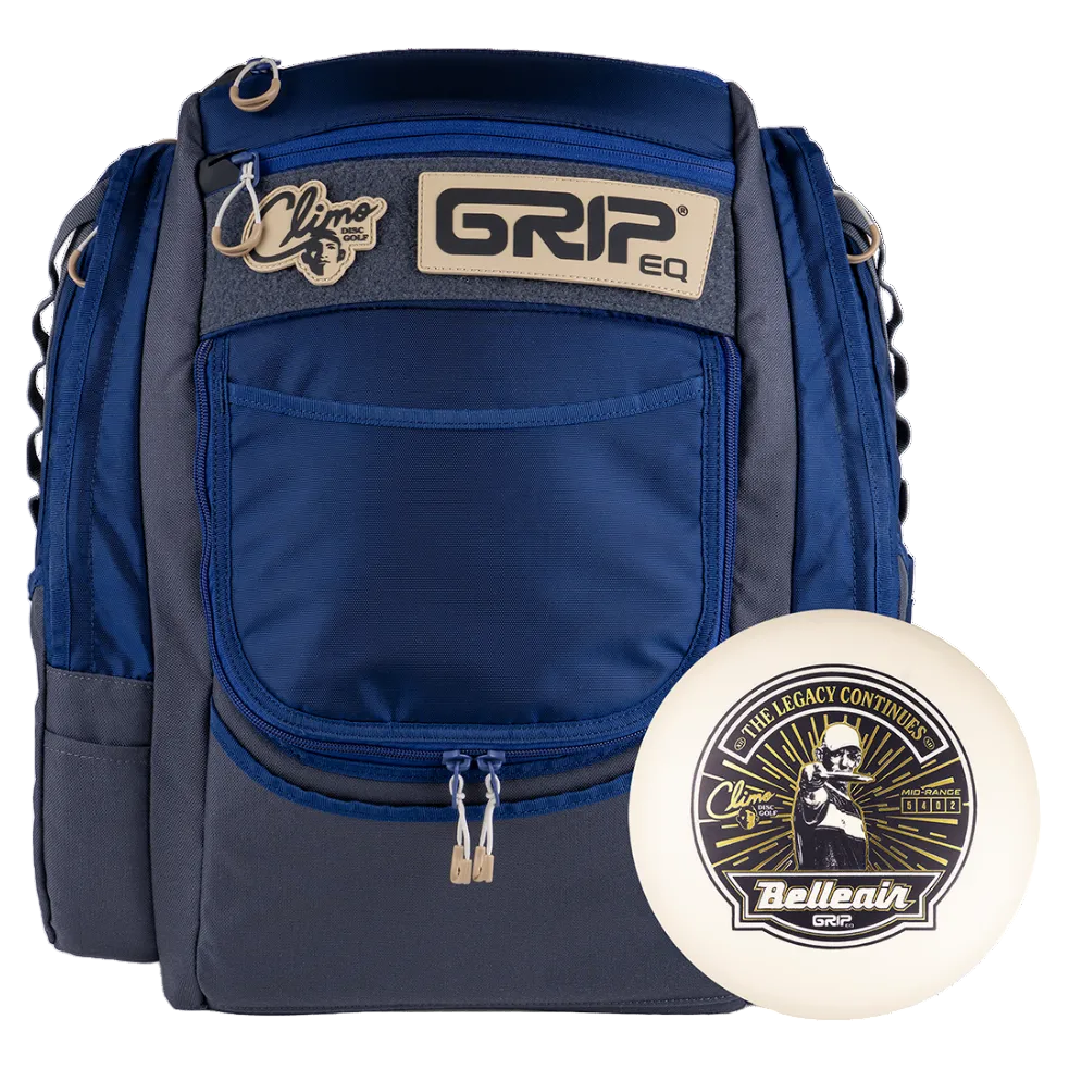 Climo Disc Golf X GRIPeq ATS Disc Golf Bag