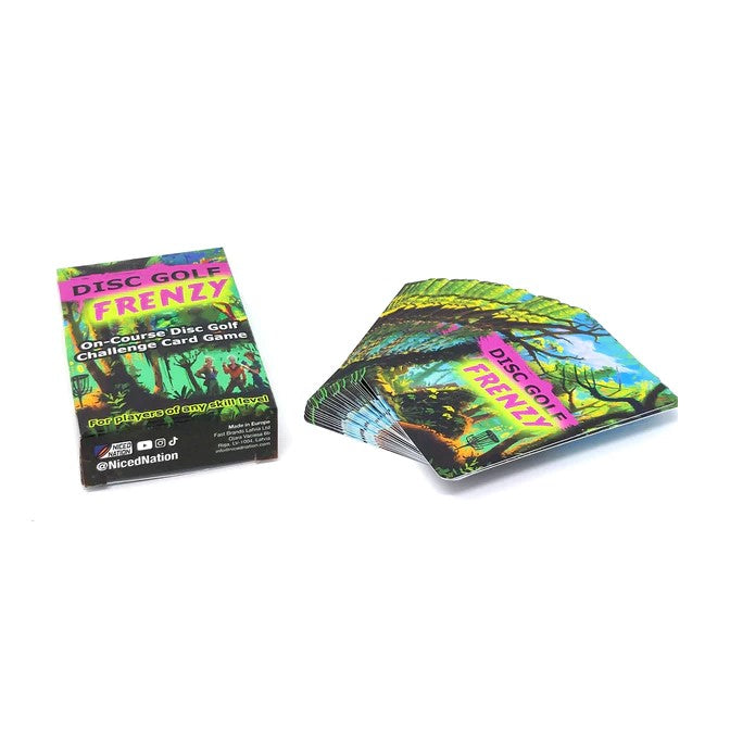 Disc Golf Frenzy Card Game – Treemagnets