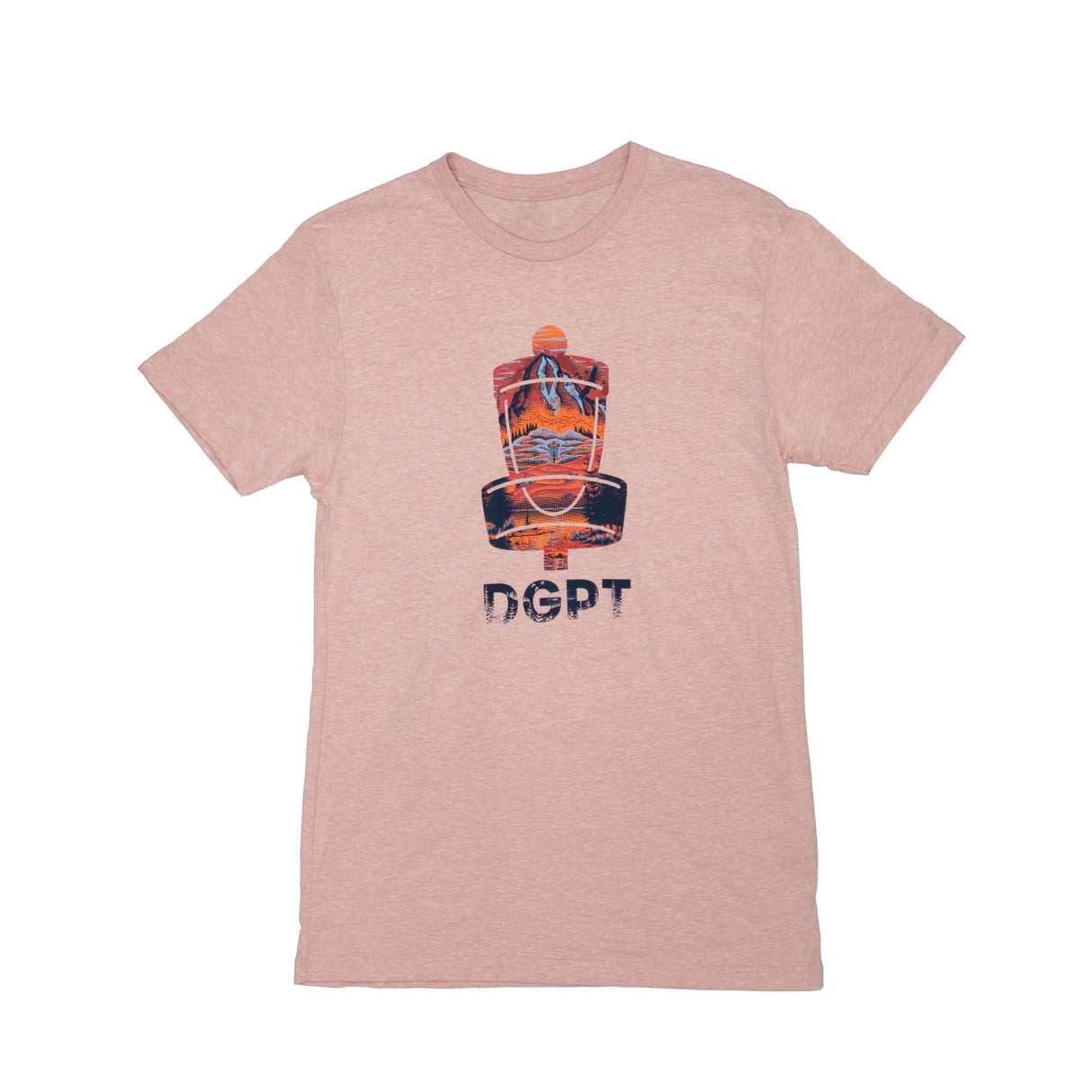 Disc Golf Pro Tour T-Shirt - Desert Pink