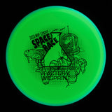 Axiom Paradox - Factory Misprint Total Eclipse Yellow Core Green Rim 175g | Style 0010