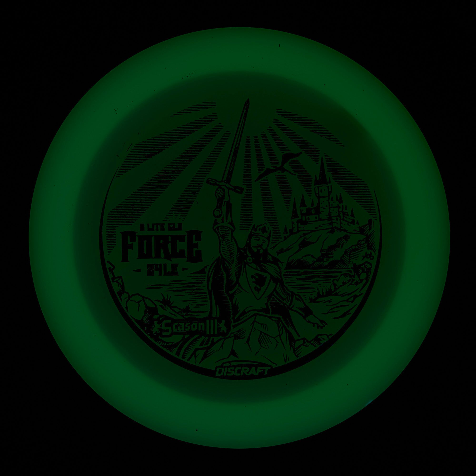 Discraft Force - Season 3 Ledgestone Z Lite Glo 168g | Style 0002