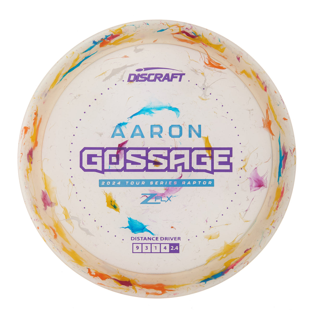 Discraft Raptor - 2024 Aaron Gossage Tour Series 176g | Style 0031