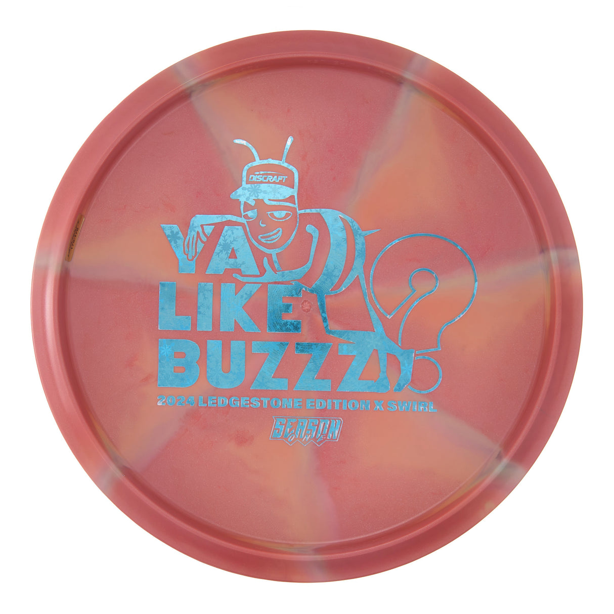 Discraft Buzzz - 2024 Ledgestone Season One X Swirl 176g | Style 0002