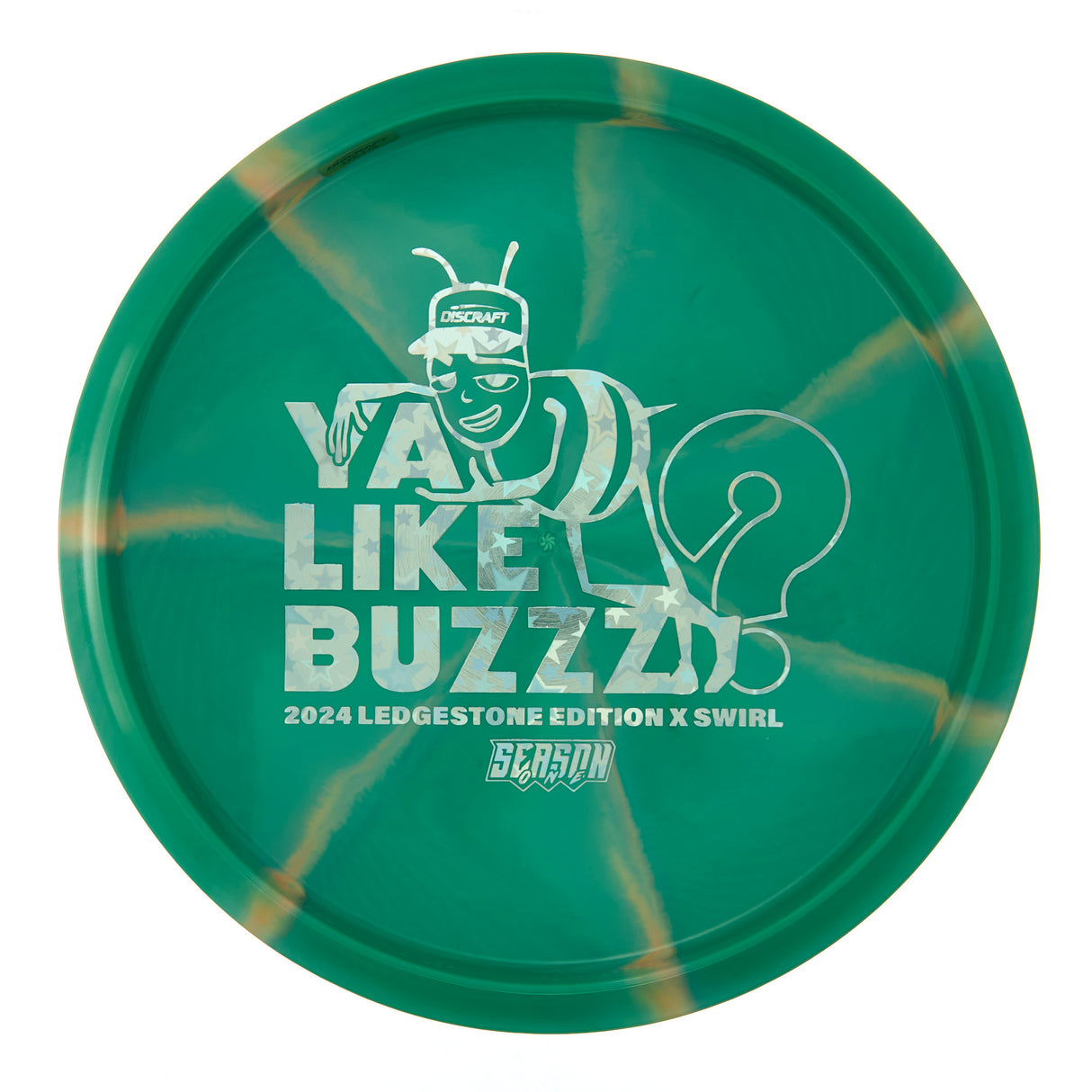 Discraft Buzzz - 2024 Ledgestone Season One X Swirl 176g | Style 0004