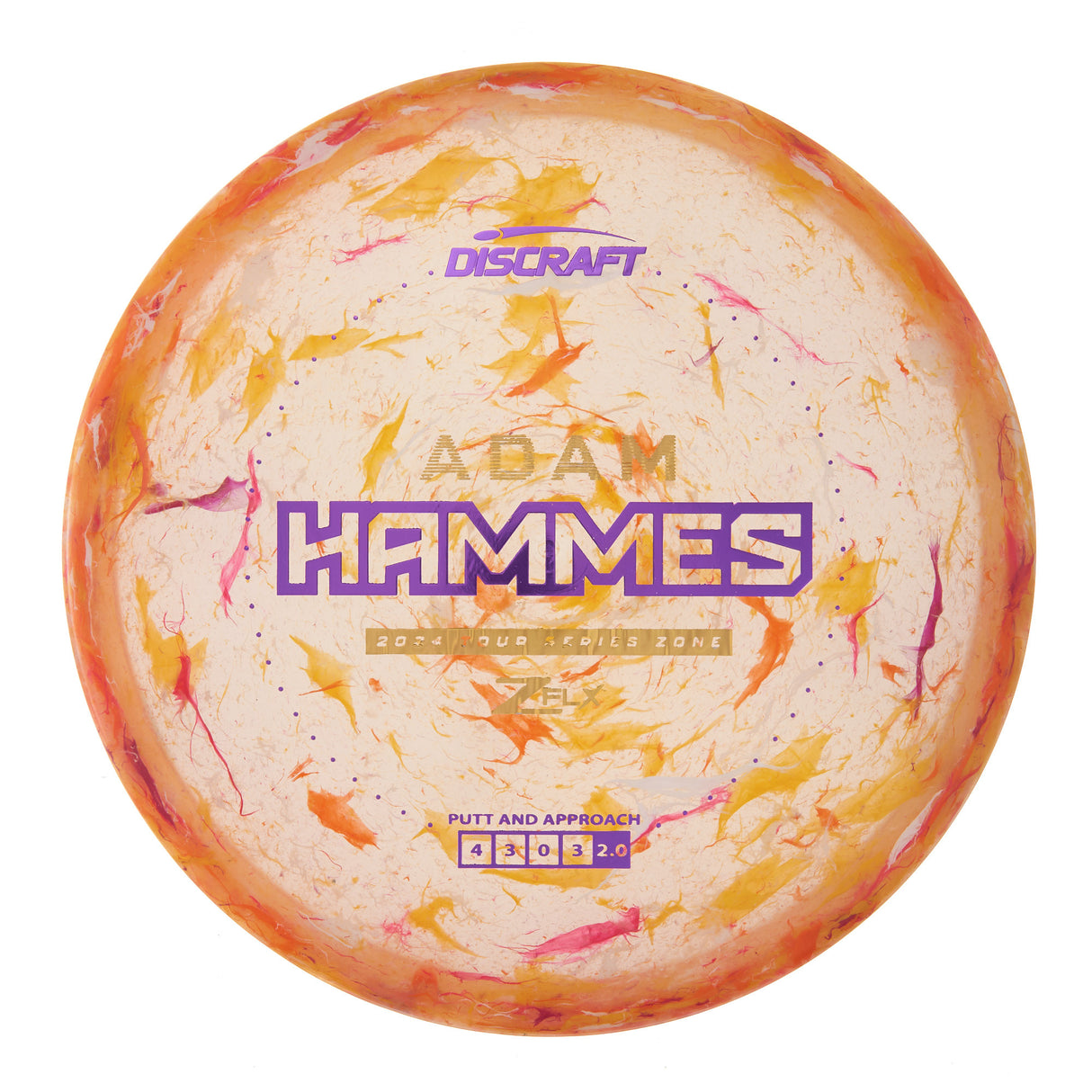 Discraft Zone - 2024 Adam Hammes Tour Series 175g | Style 0002