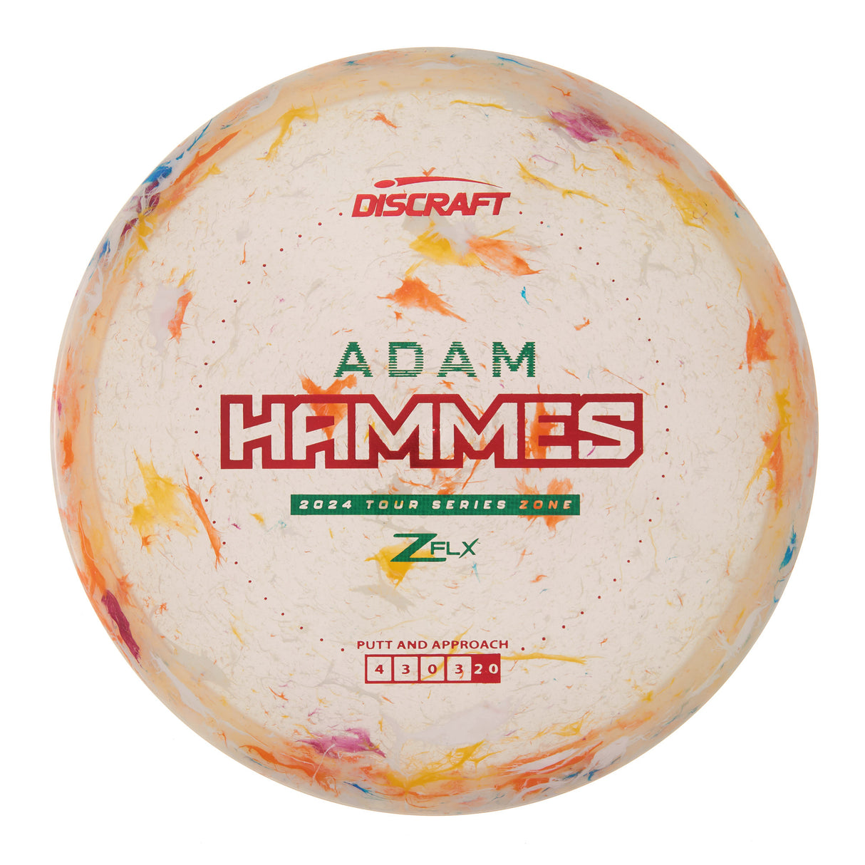 Discraft Zone - 2024 Adam Hammes Tour Series 176g | Style 0007
