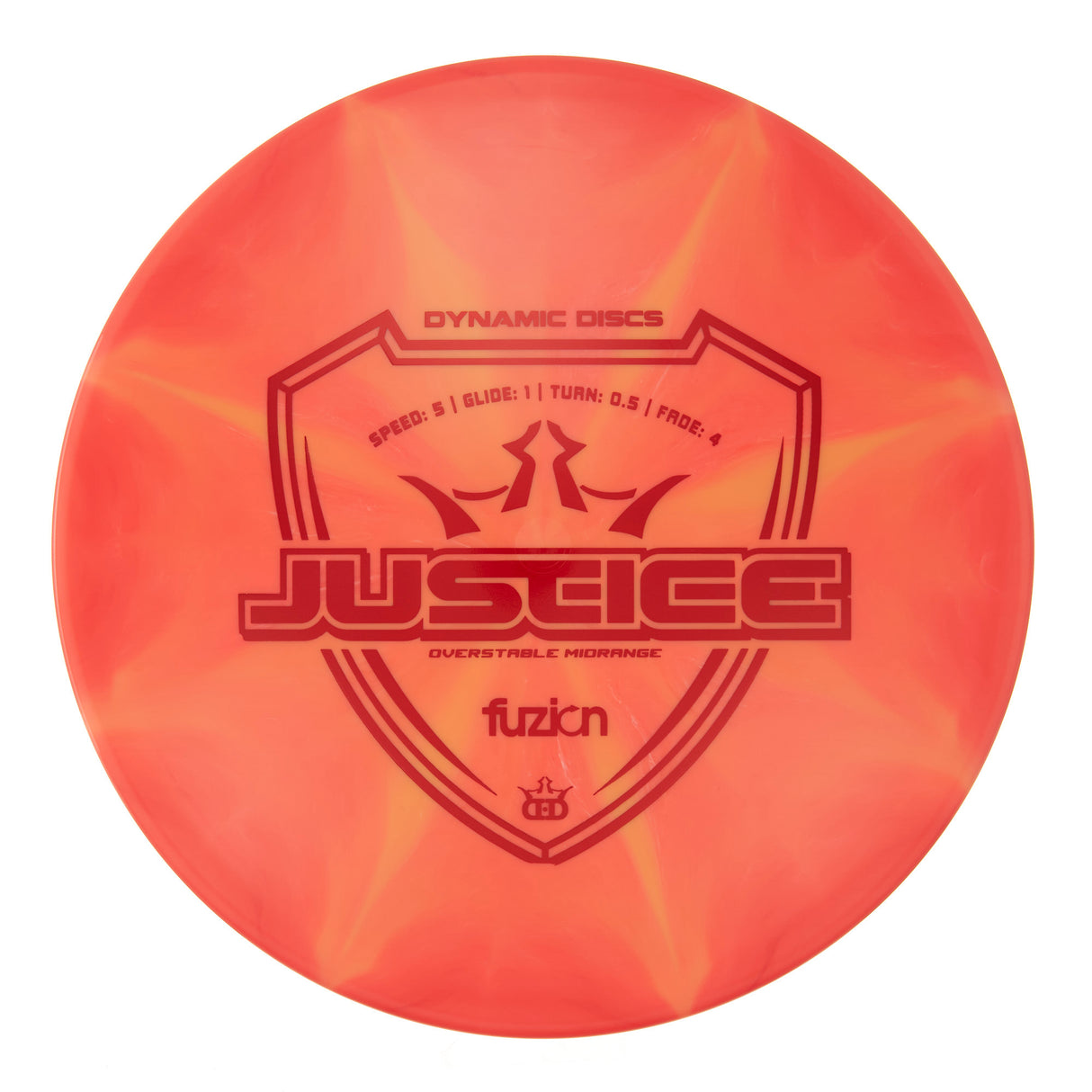 Dynamic Discs Justice - Fuzion Burst 177g | Style 0001