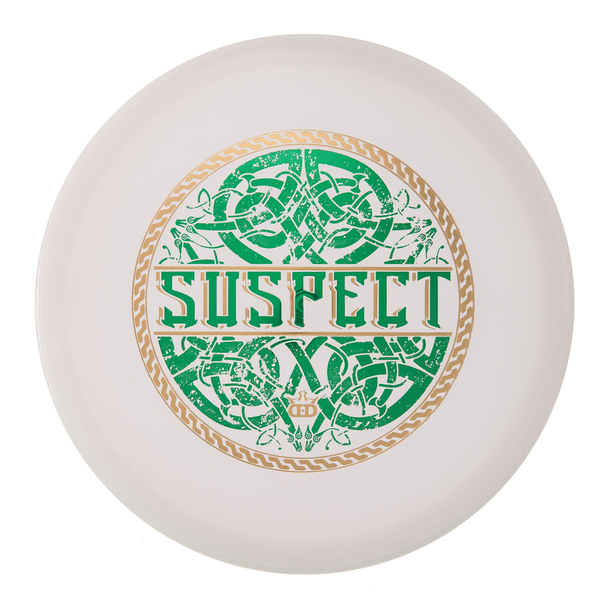 Dynamic Discs Suspect - 2024 St. Patrick's Day Lucid Ice 174g | Style 0001