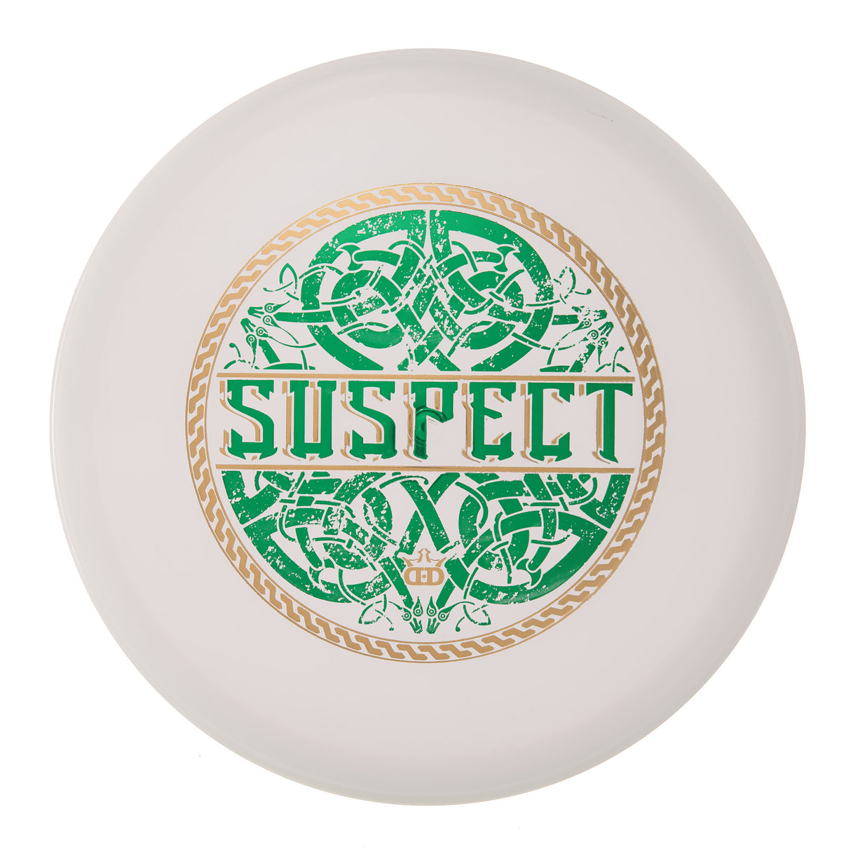 Dynamic Discs Suspect - 2024 St. Patrick's Day Lucid Ice 175g | Style 0001