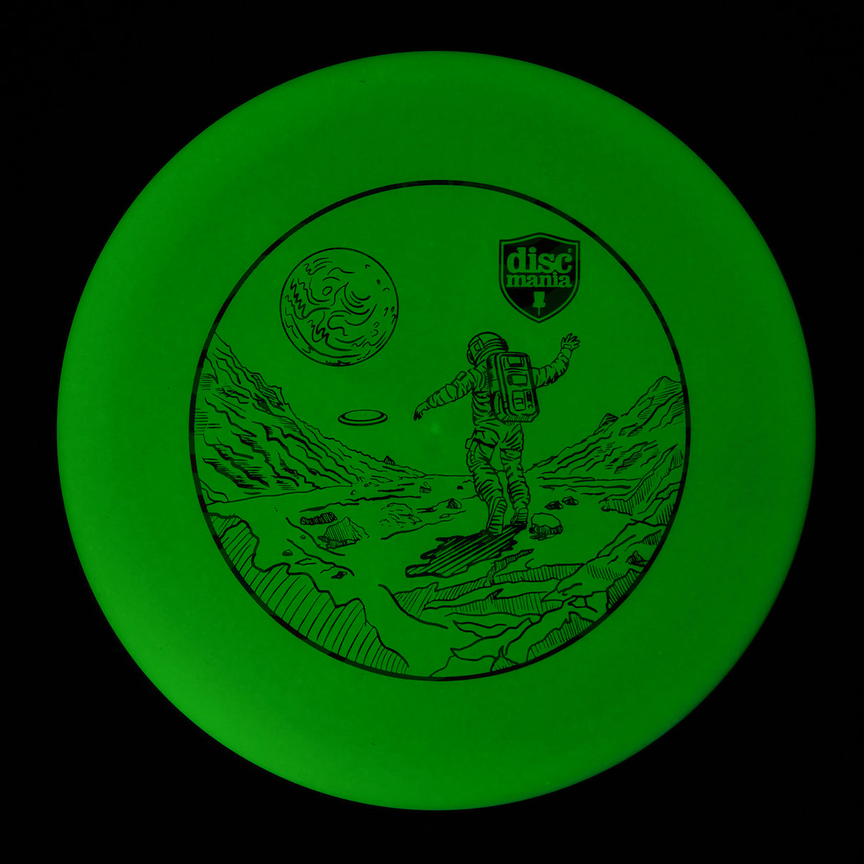 Discmania FD - Moonscape Glow D-Line Flex 2 174g | Style 0001