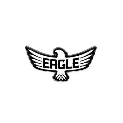 Eagle Icon Enamel Pin