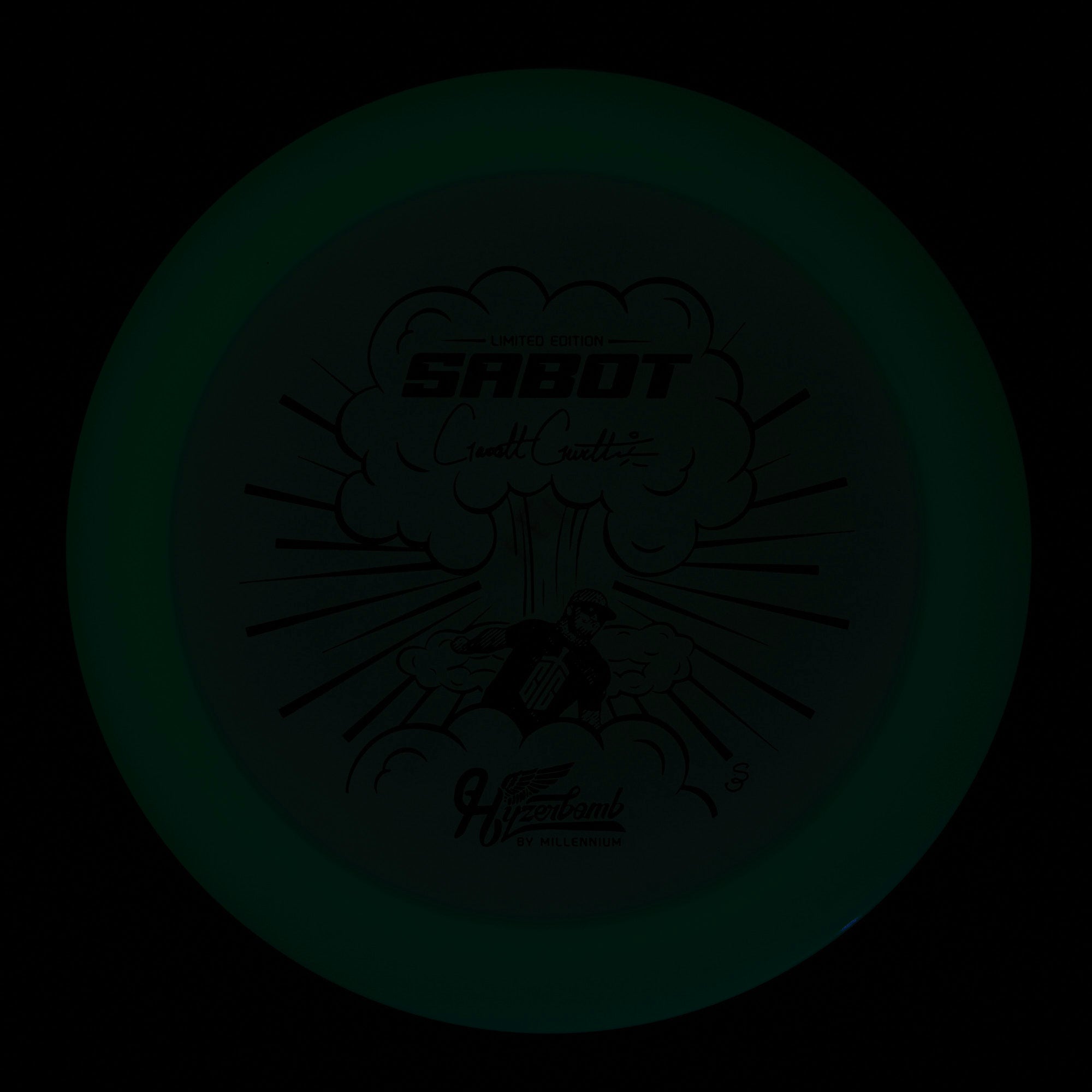 Hyzerbomb Sabot - Garrett Gurthie Recon Color Lunar  173g | Style 0003