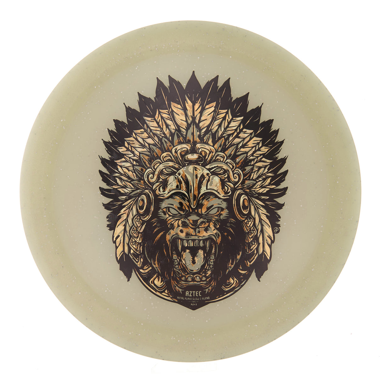 Infinite Discs Aztec Metal Flake Glow CBlend 170g Style 0001 Disc Golf