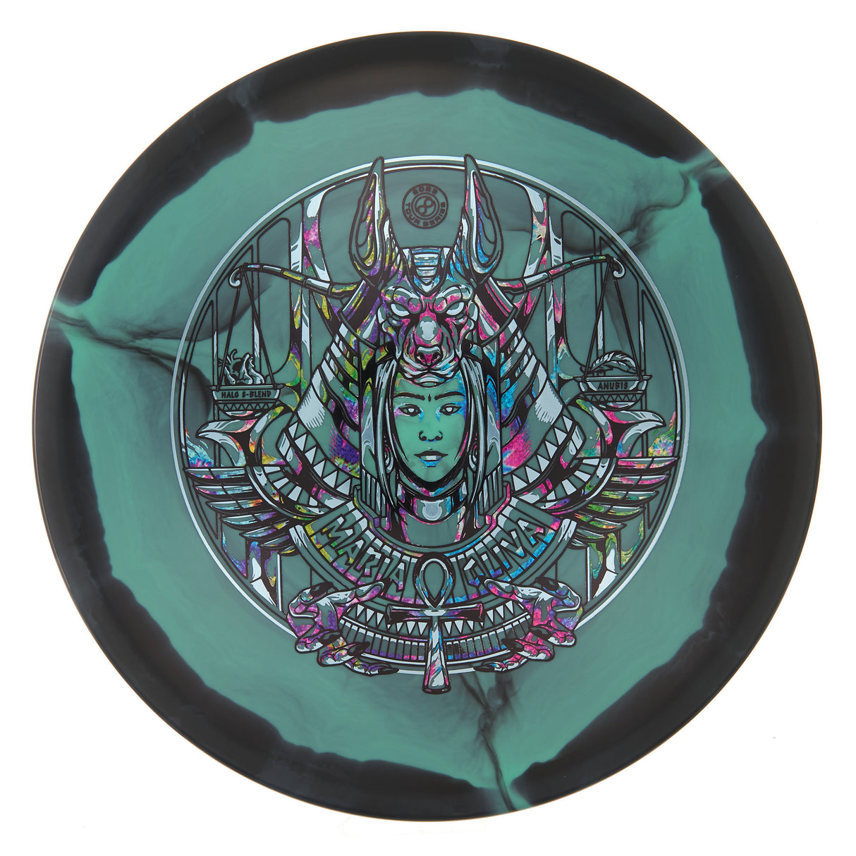 Infinite Discs Anubis - Maria Oliva Halo S-Blend 175g | Style 0002