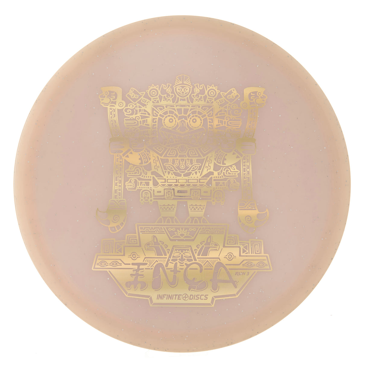 Infinite Discs Inca Metal Flake Glow CBlend 179g Style 0001 Disc Golf