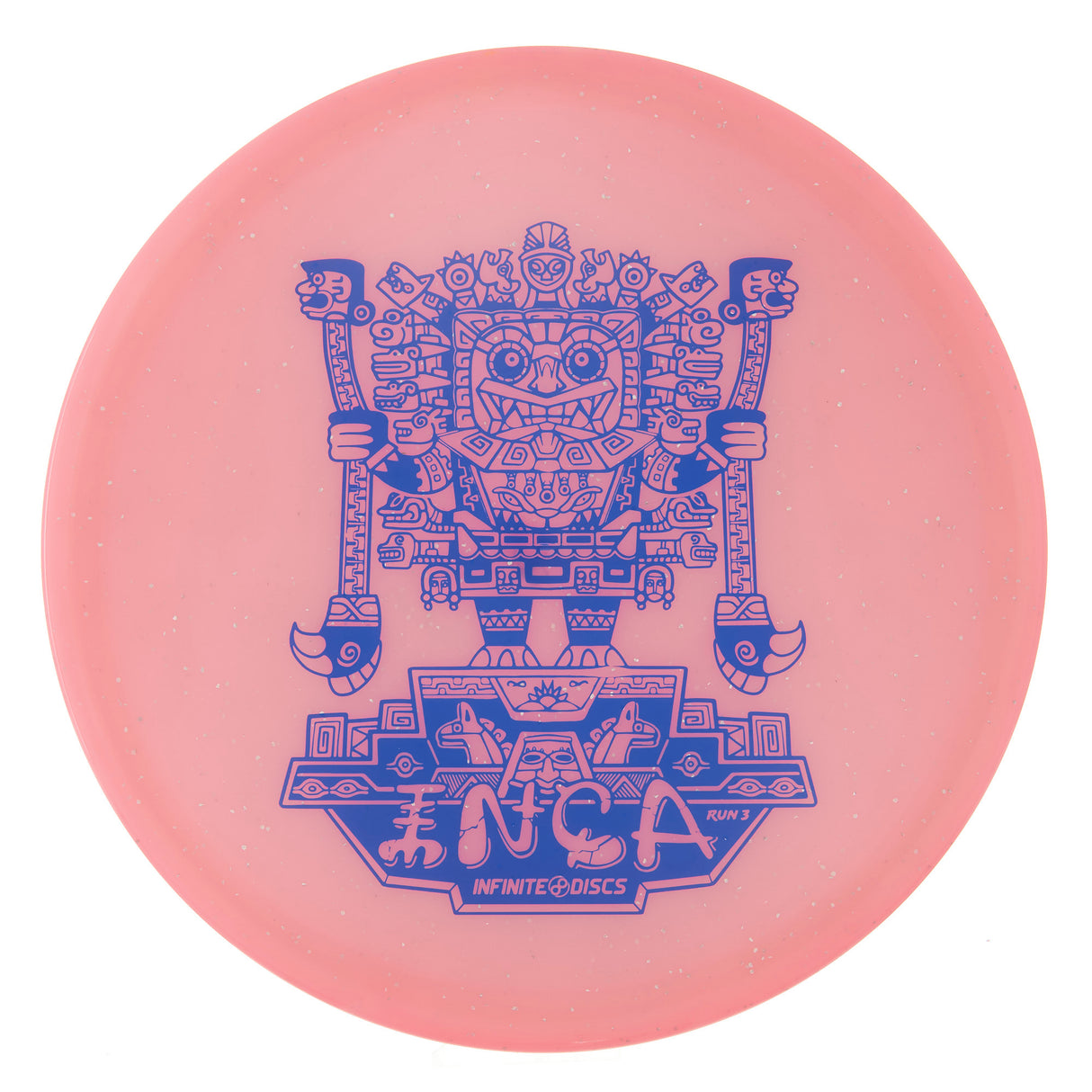 Infinite Discs Inca Metal Flake Glow CBlend 179g Style 0003 Disc Golf