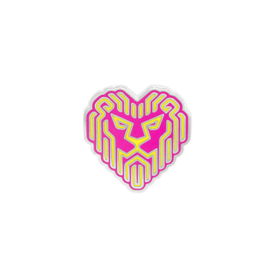 Koling Lionheart Logo Enamel Pin
