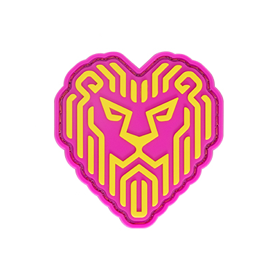 Koling Lionheart Logo Velcro Patch