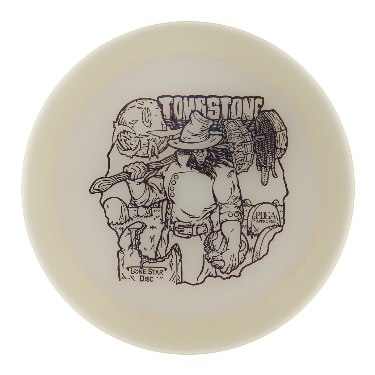 Lone Star Disc Tombstone - Artist Series Glow 176g | Style 0002
