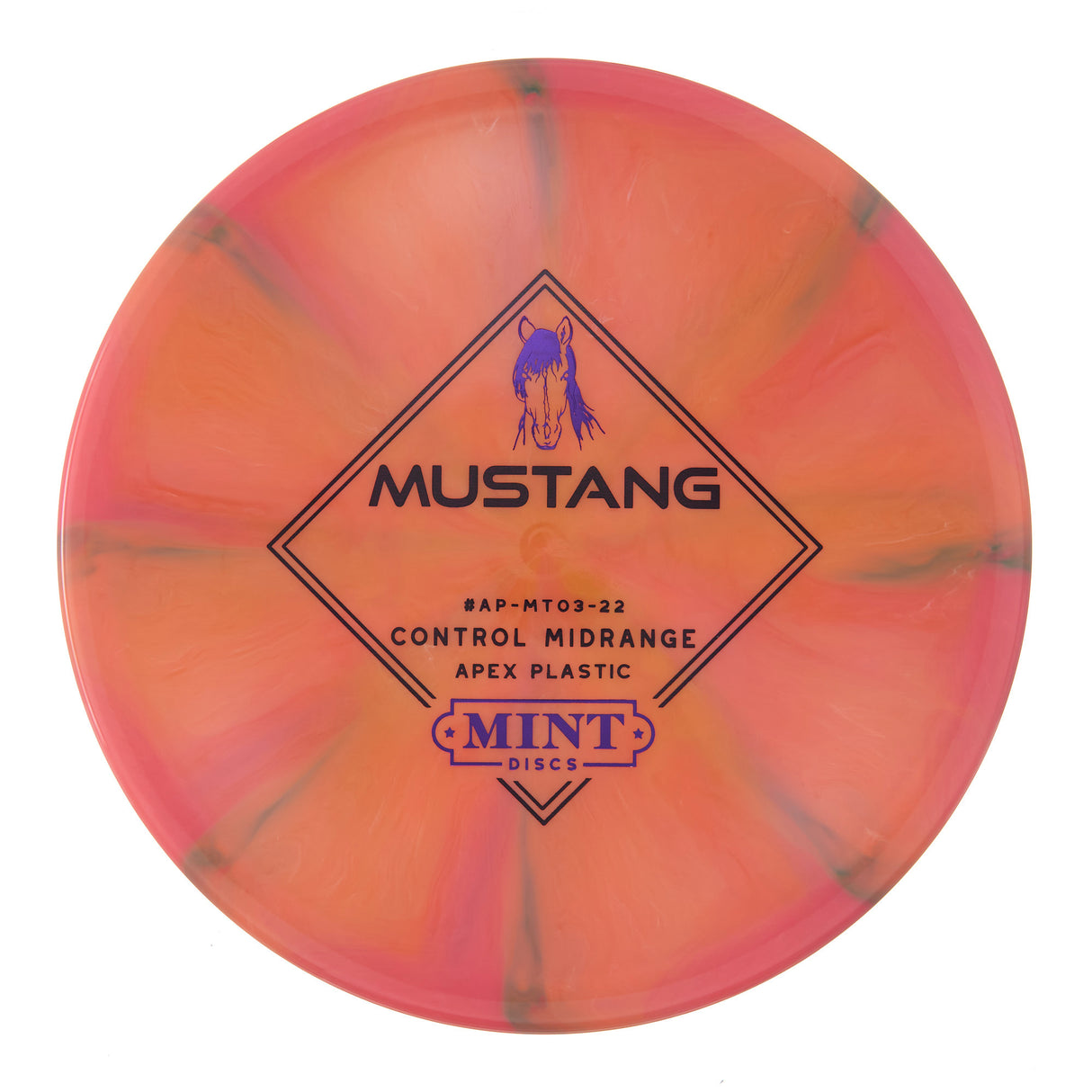 Mint Discs Mustang Apex Swirly 176g Style 0006 Disc Golf