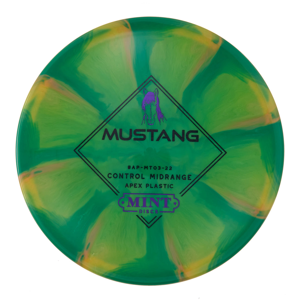 Mint Discs Mustang - Apex Swirly  176g | Style 0008