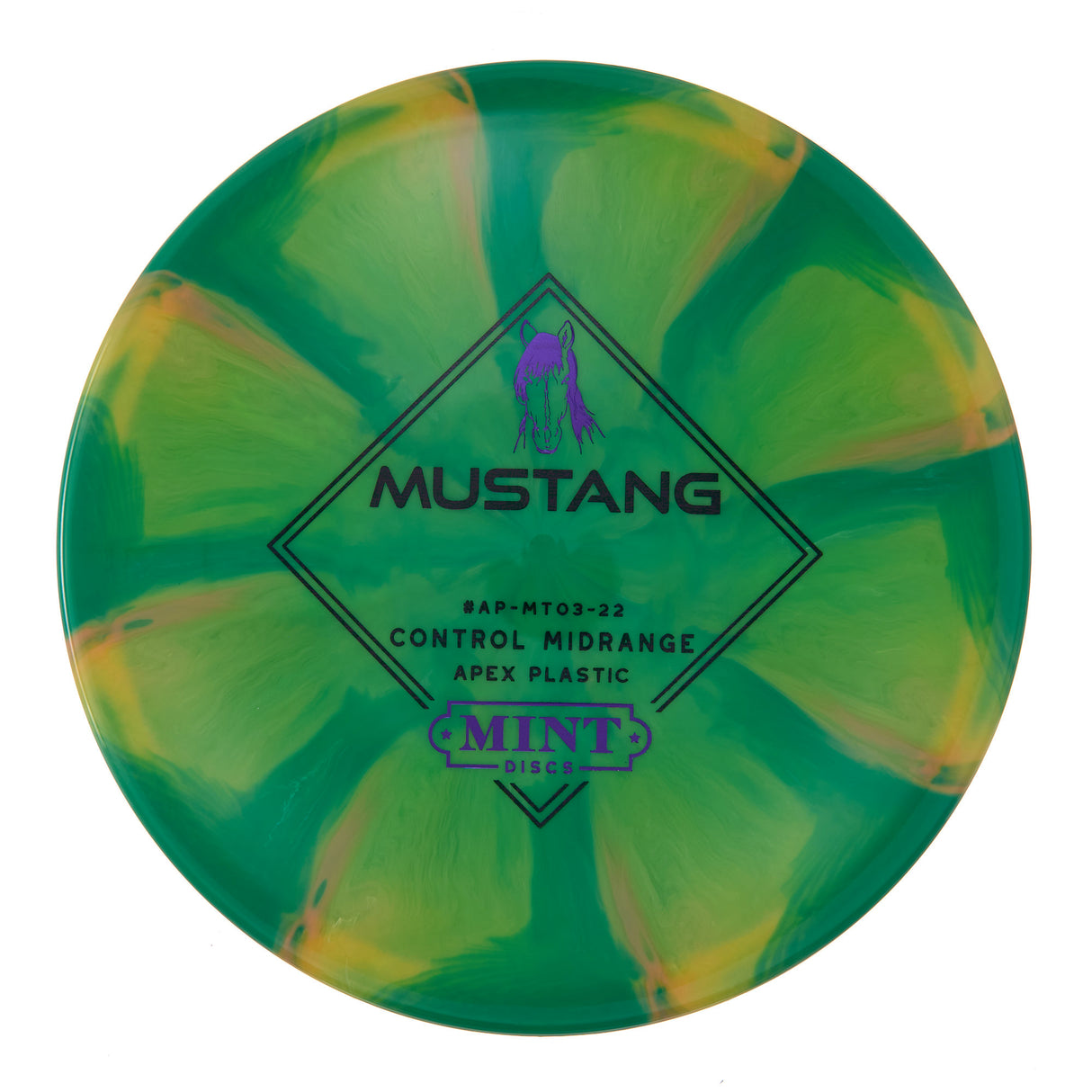 Mint Discs Mustang Apex Swirly 176g Style 0008 Disc Golf
