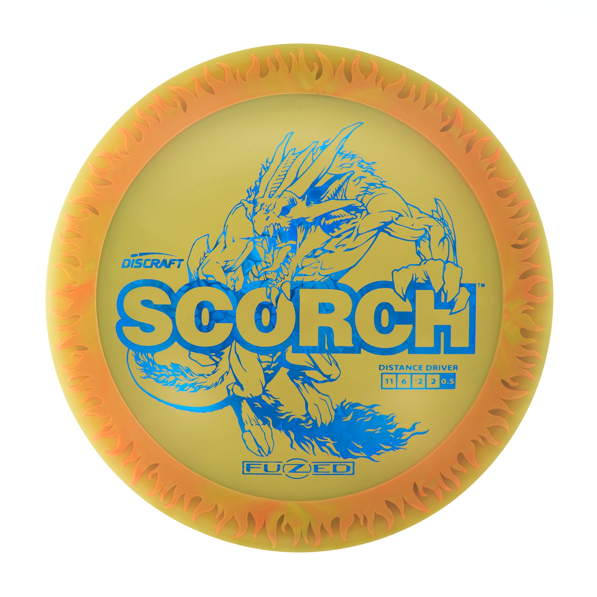 Flame Pattern Fuzed Line Scorch