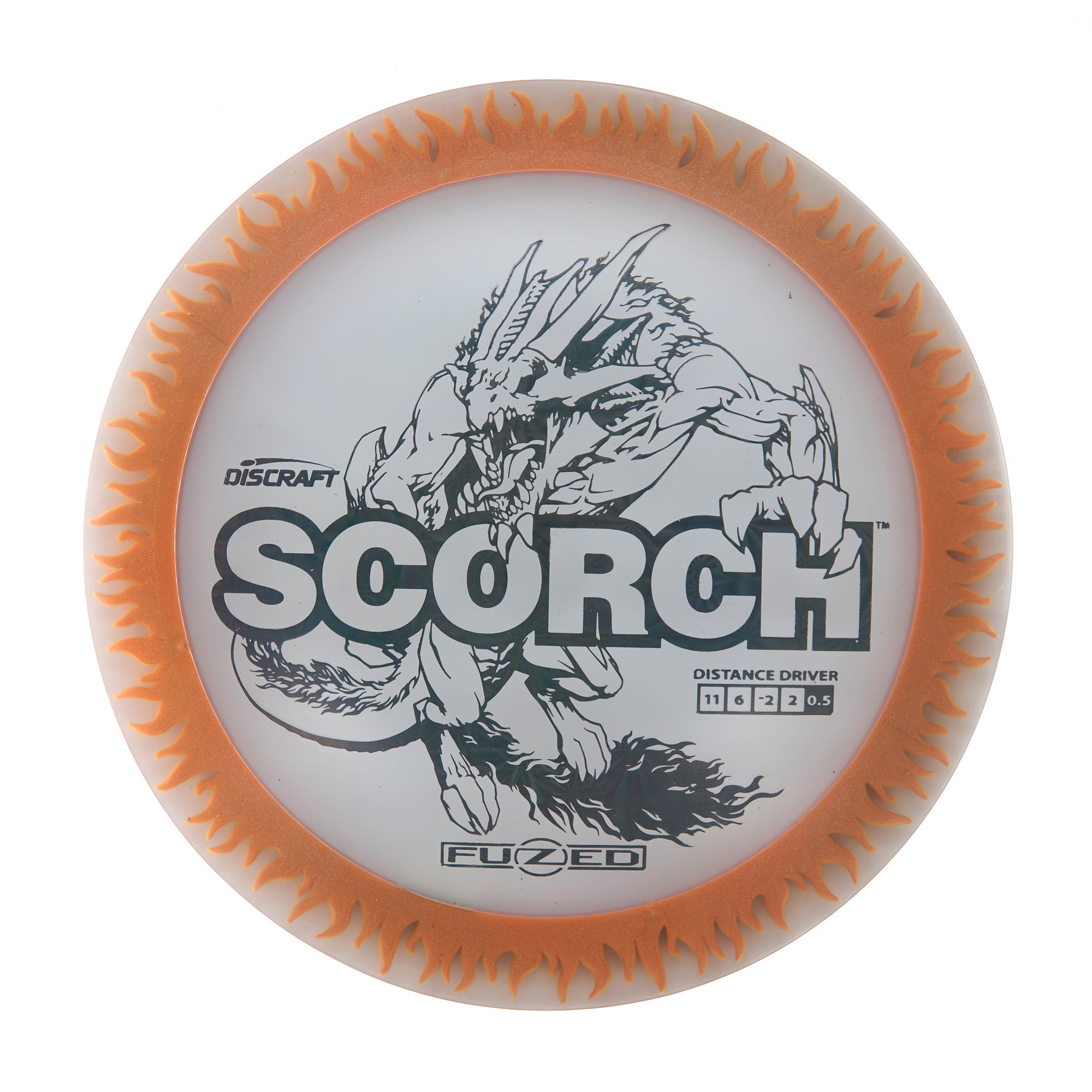 Flame Pattern Fuzed Line Scorch