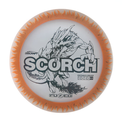 Flame Pattern Fuzed Line Scorch