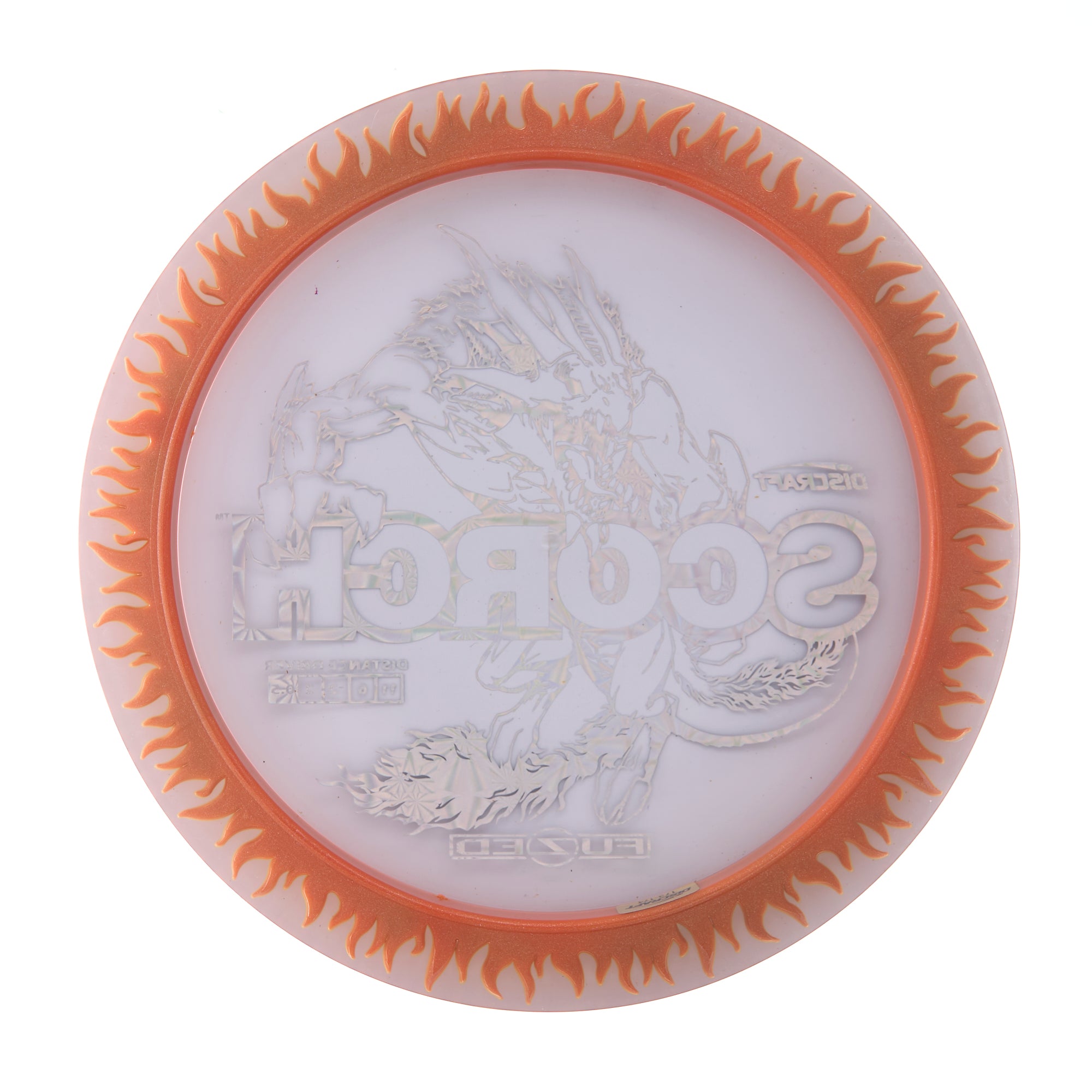 Flame Pattern Fuzed Line Scorch