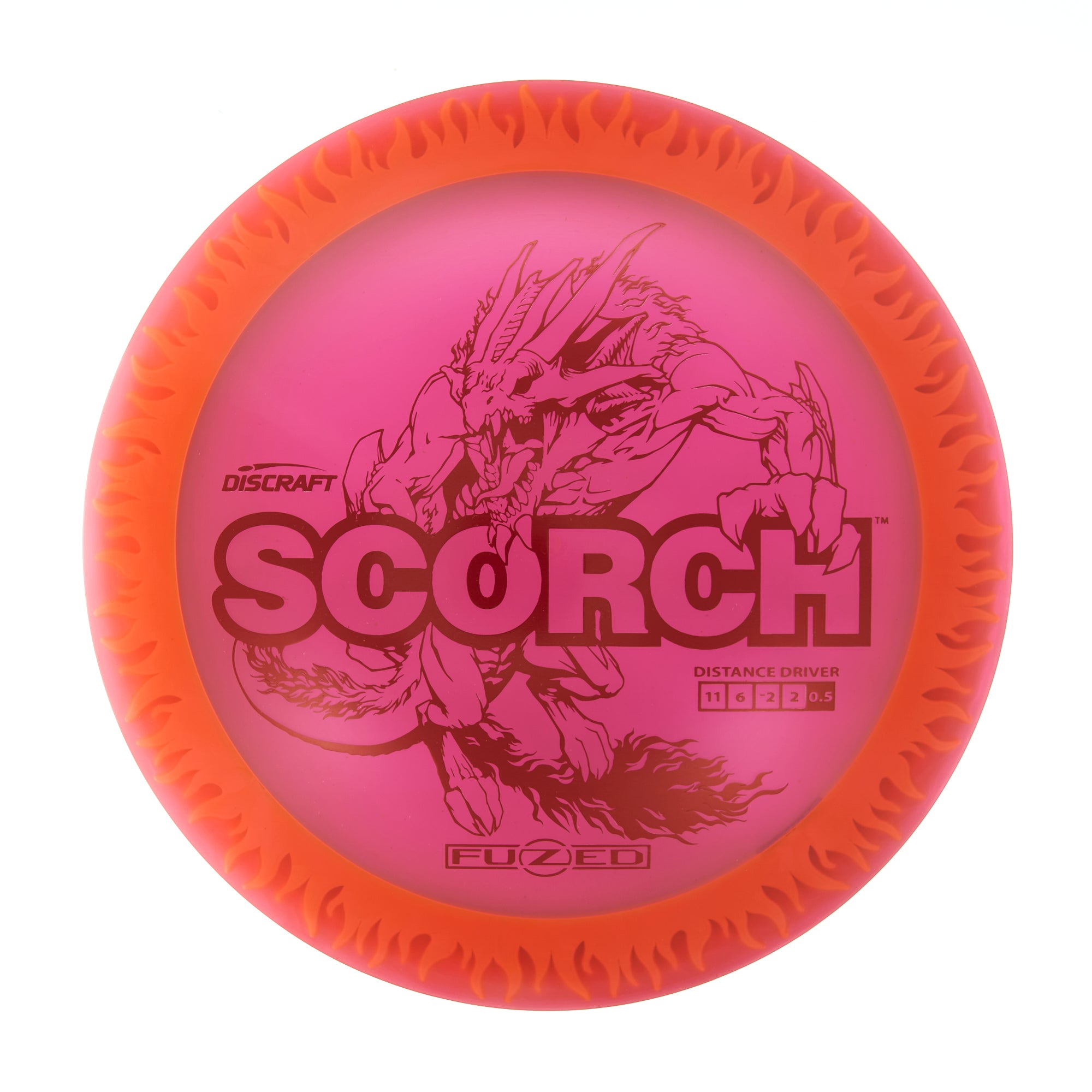 Flame Pattern Fuzed Line Scorch