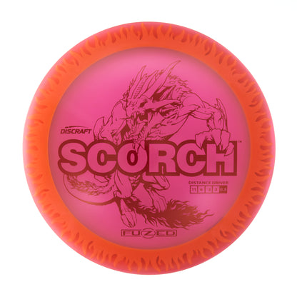 Flame Pattern Fuzed Line Scorch
