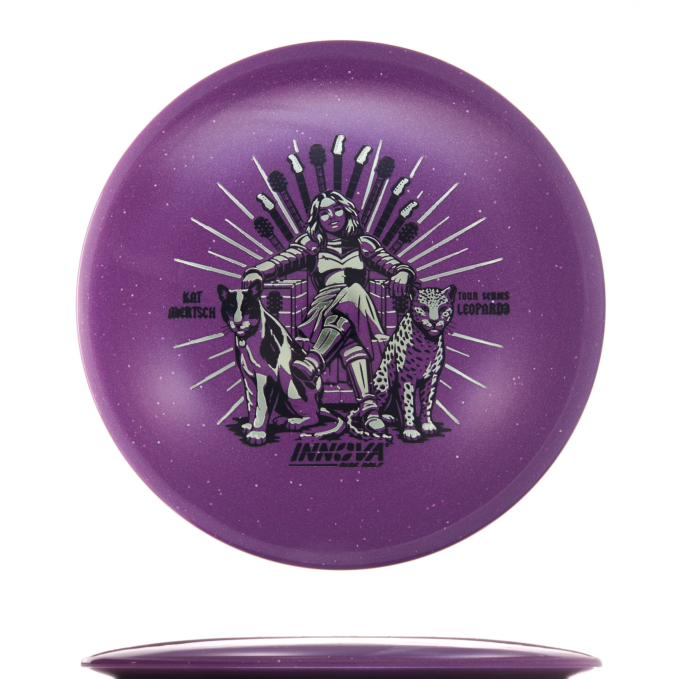 Kat Mertsch Tour Series Metal Flake Star Leopard3