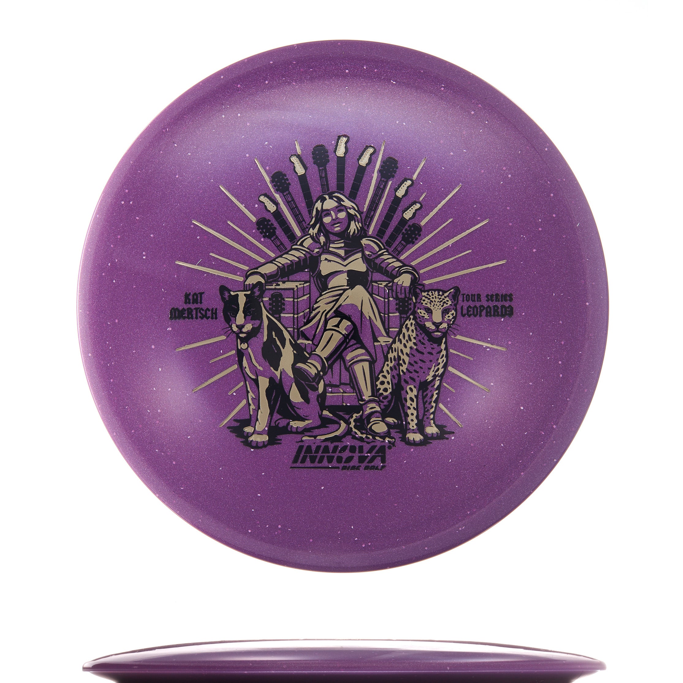 Kat Mertsch Tour Series Metal Flake Star Leopard3