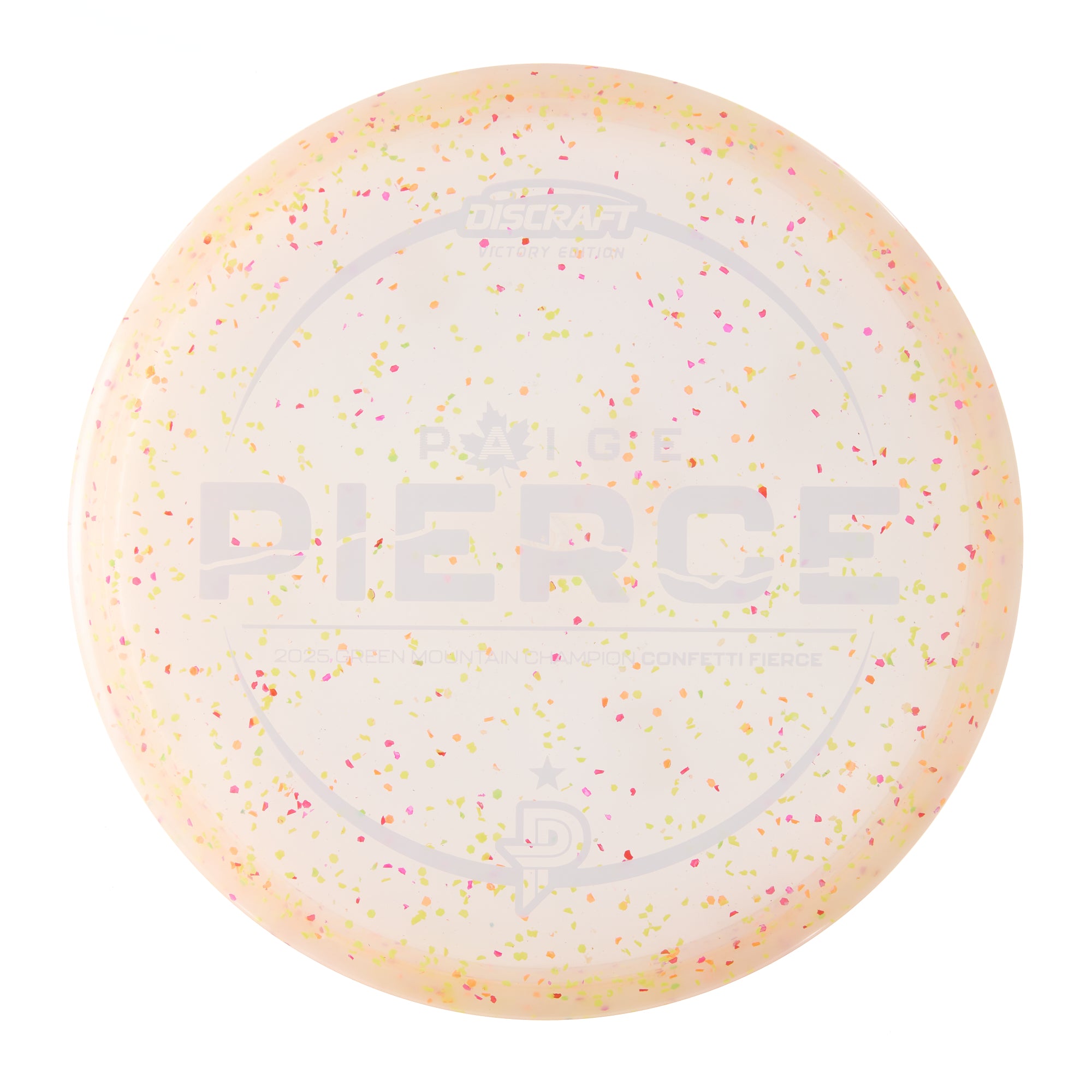 Paige Pierce 2025 Green Mountain Champion Victory Edition Confetti Fierce