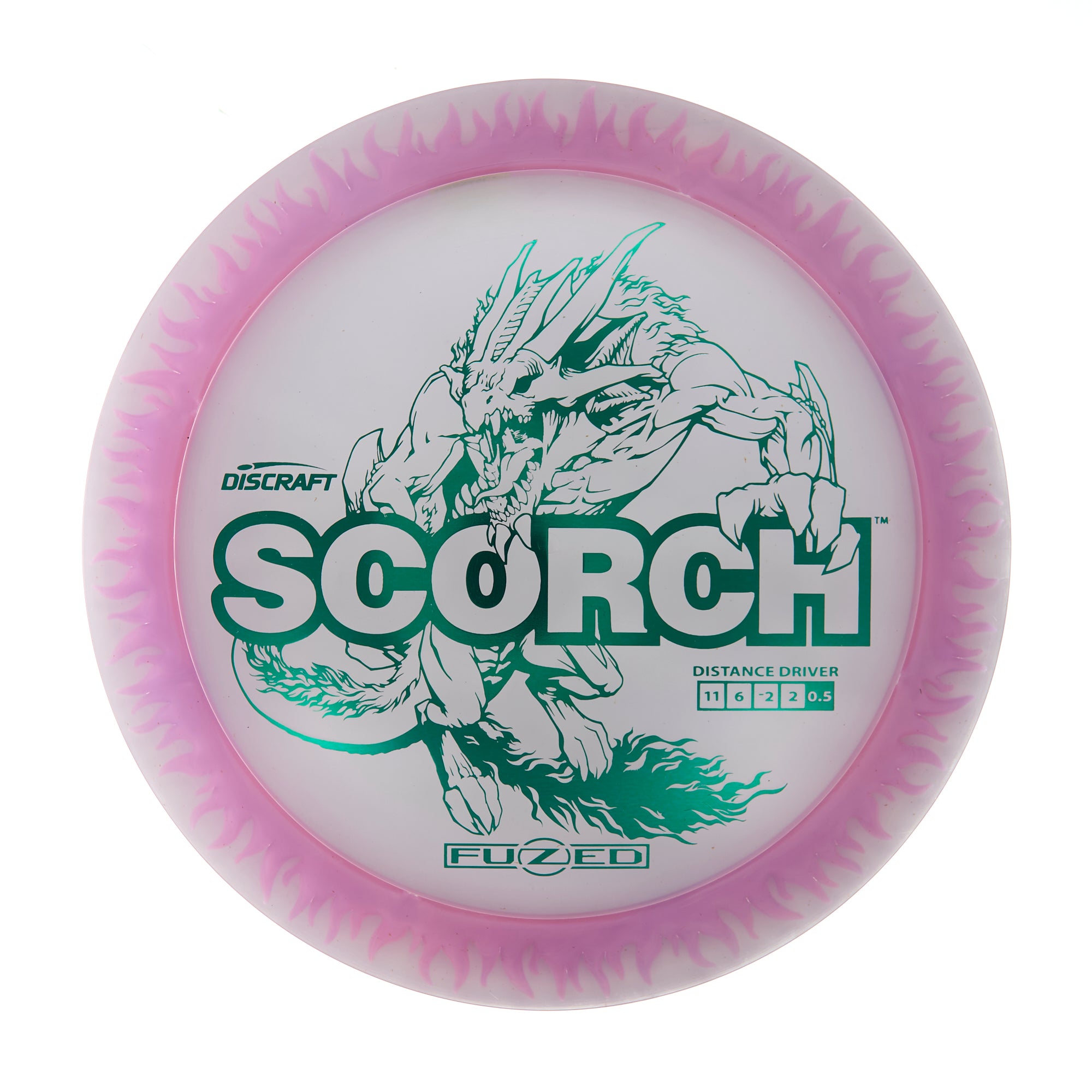 Flame Pattern Fuzed Line Scorch