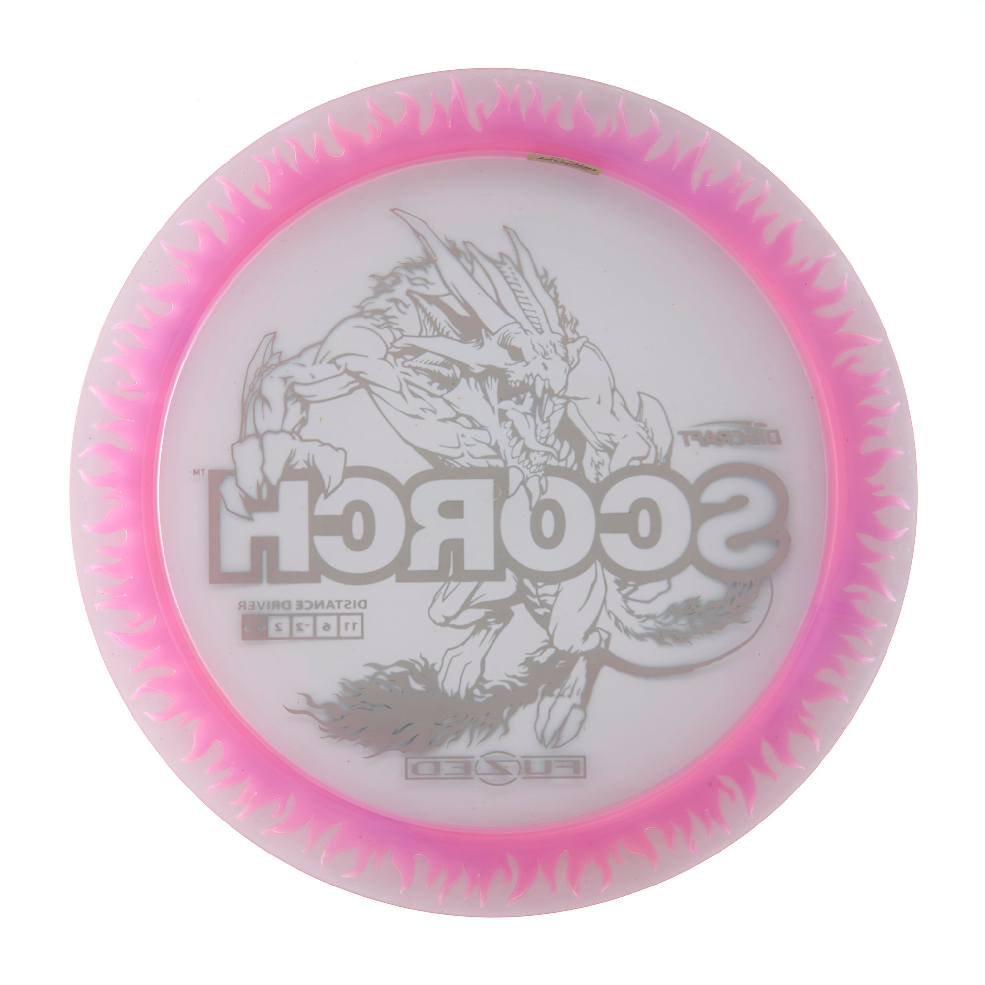 Flame Pattern Fuzed Line Scorch