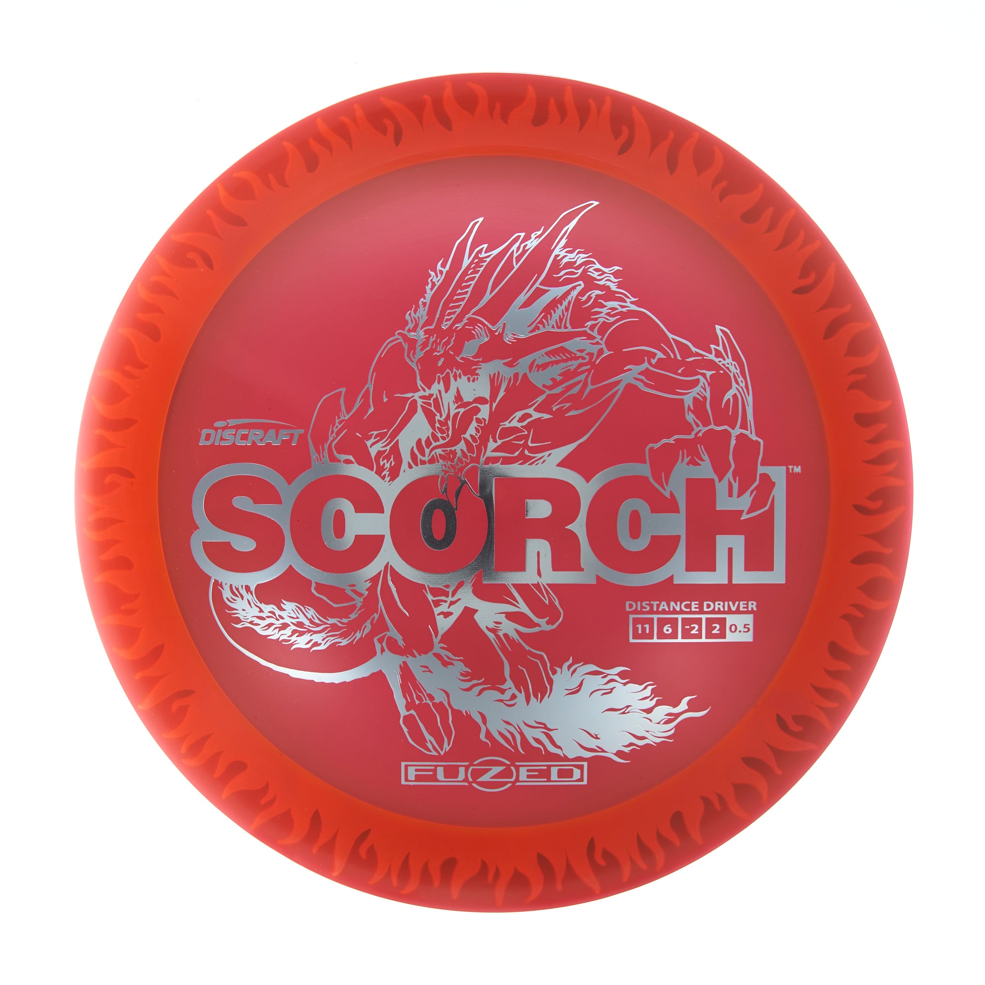Flame Pattern Fuzed Line Scorch