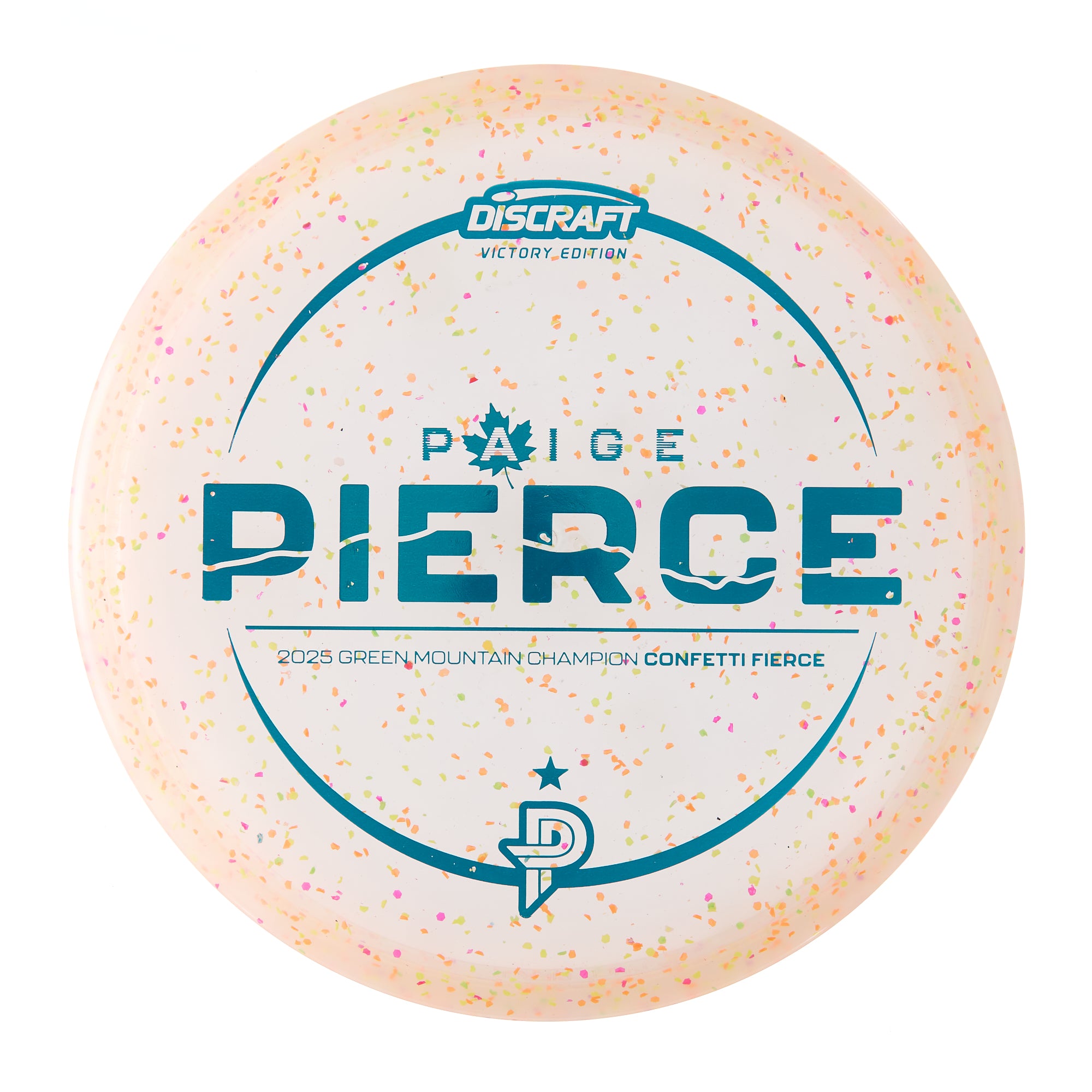 Paige Pierce 2025 Green Mountain Champion Victory Edition Confetti Fierce