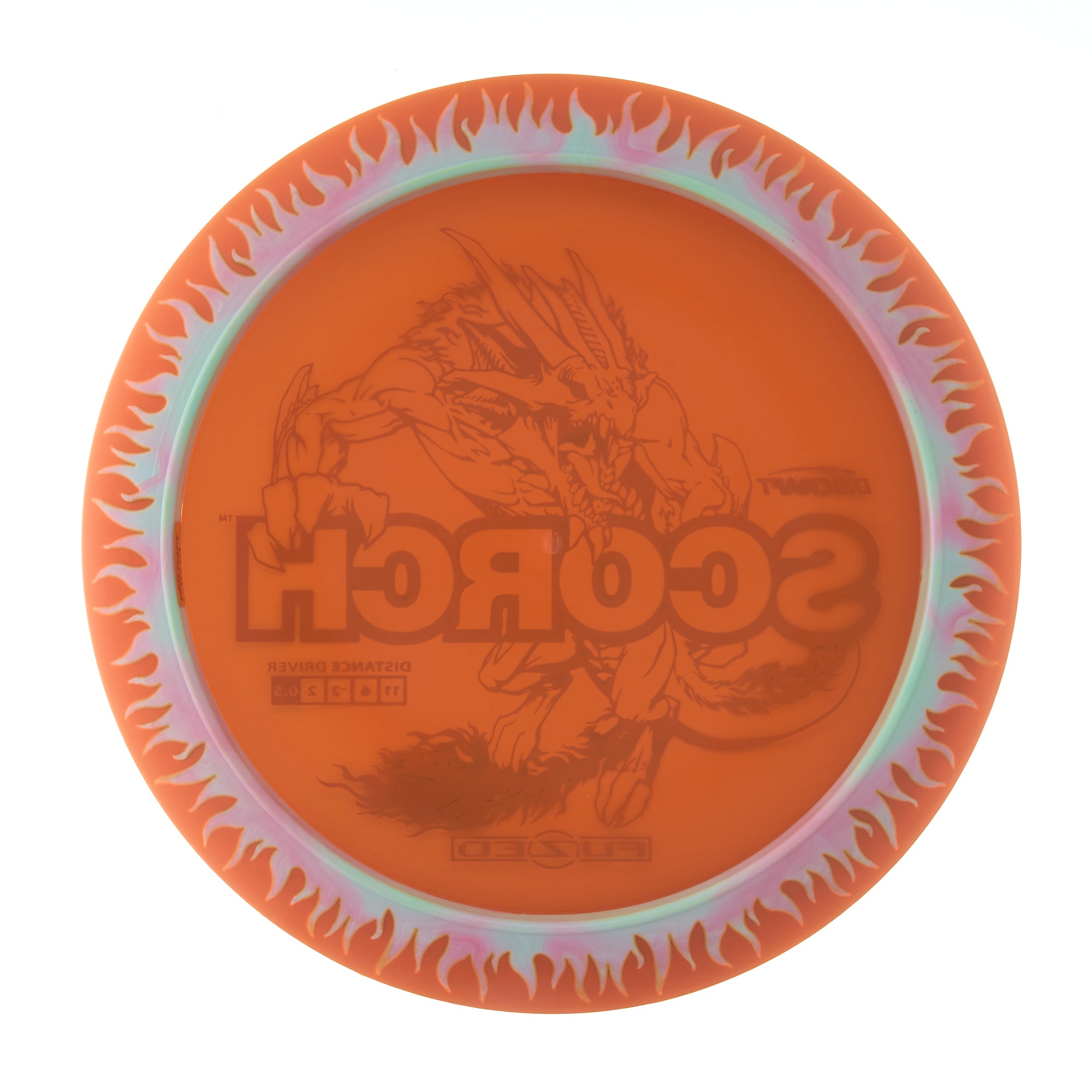 Flame Pattern Fuzed Line Scorch