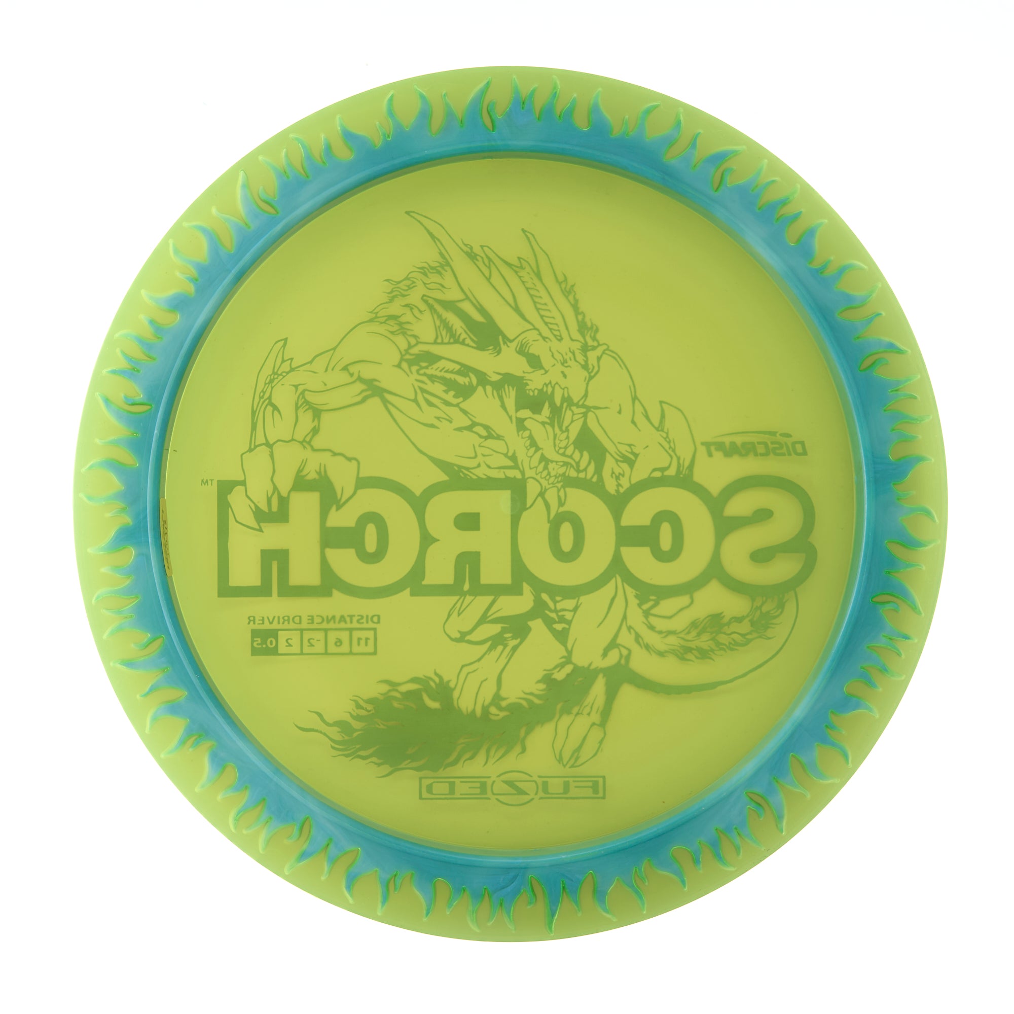 Flame Pattern Fuzed Line Scorch