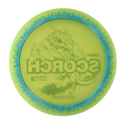 Flame Pattern Fuzed Line Scorch